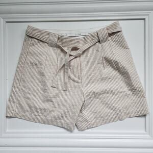 Kate Hill Seersucker Shorts - Size 6